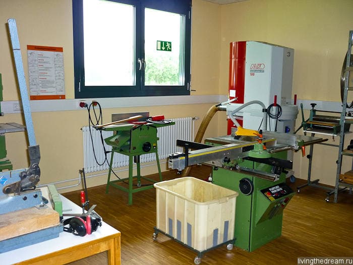 Мастерская в немецкой школе Мастерская в немецкой школе