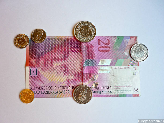 Швейцарские франки
