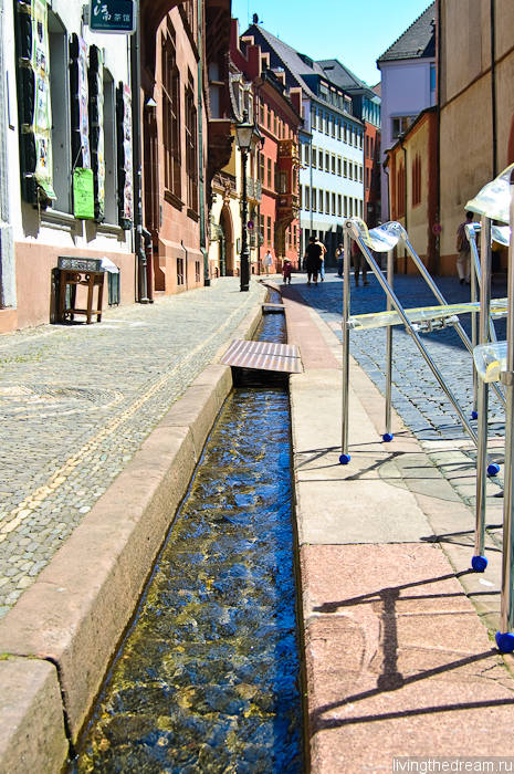 Один из ручейков Фрайбурга