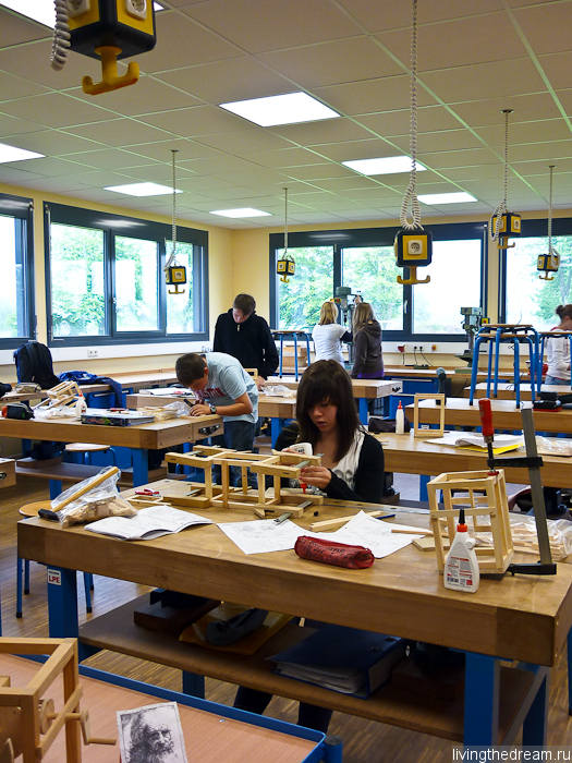 Урок труда в немецкой школе Урок труда в немецкой школе