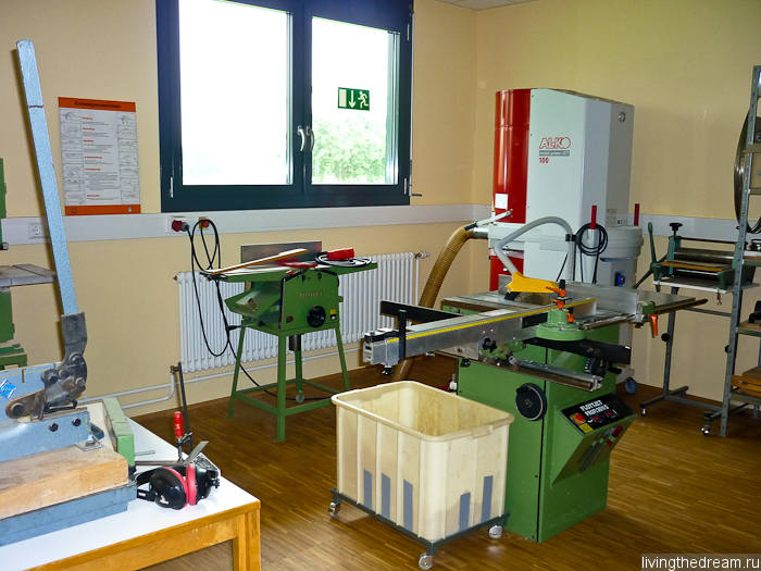 Мастерская в немецкой школе Мастерская в немецкой школе