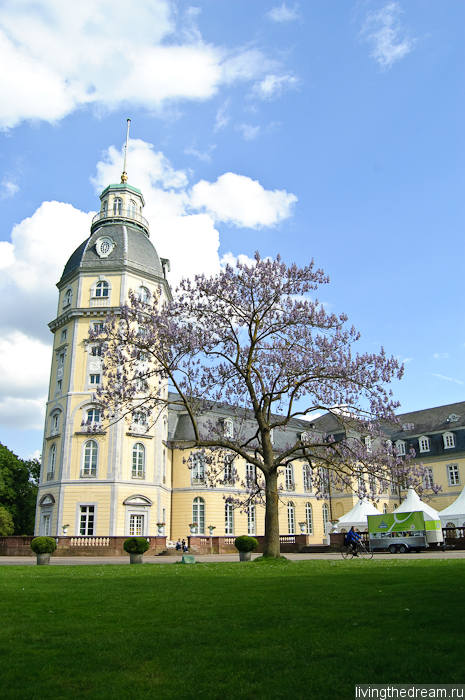 Замок в Карлсруэ Замок в Карлсруэ