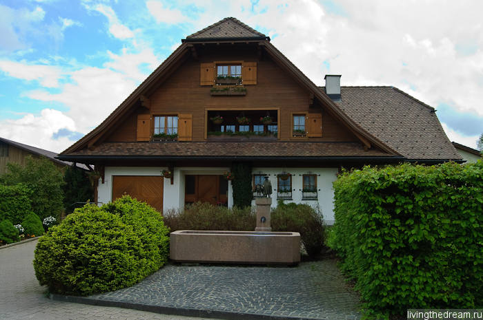 Домик в альпах